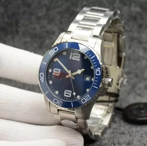 u1 41mm conquest mens watches automatic mechanical movement stainless steel bracelet concas ceramic bezel with hydroconquest hardlex glass m, Slivery;golden
u1 41mm conquest mens watches automatic mechanical movement stainless steel bracelet concas ceramic bezel with hydroconquest hardlex glass m, Slivery;golden