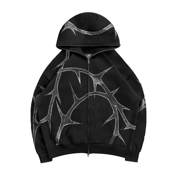 men's hoodies sweatshirts women loose fit sweatshirt casual print zip up hoodies long sleeve jacket with pockets autumn streetwear 2307, Black
men's hoodies sweatshirts women loose fit sweatshirt casual print zip up hoodies long sleeve jacket with pockets autumn streetwear 2307, Black