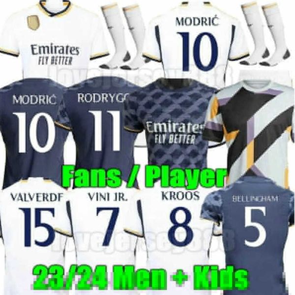 22 23 24 fans player version soccer jerseys real madrids finals champions 14 kit rodrgo camiseta tchouameni vini jr rodrygo bellingham footb, White;black
22 23 24 fans player version soccer jerseys real madrids finals champions 14 kit rodrgo camiseta tchouameni vini jr rodrygo bellingham footb, White;black