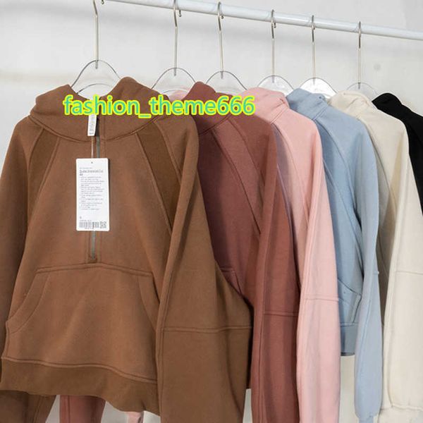 women's tracksuits women's autumn hoodies sweatshirt yoga suit jacket ladies sport half zipper thick loose short style with fleece, Gray
women's tracksuits women's autumn hoodies sweatshirt yoga suit jacket ladies sport half zipper thick loose short style with fleece, Gray