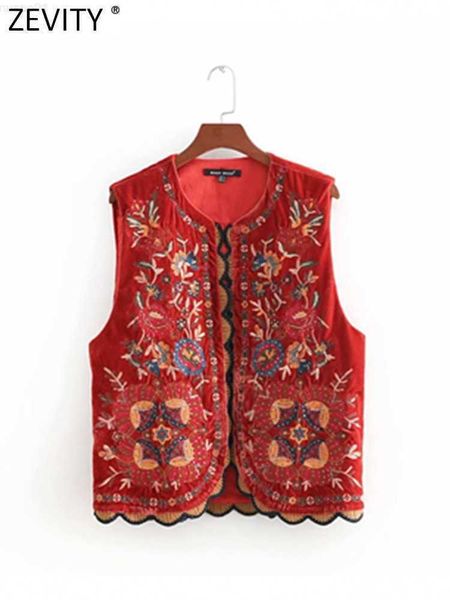 women's jackets zevity women vintage sequins flower embroidery vest jacket ladies retro national style patchwork casual velvet waistcoa, Black;brown
women's jackets zevity women vintage sequins flower embroidery vest jacket ladies retro national style patchwork casual velvet waistcoa, Black;brown