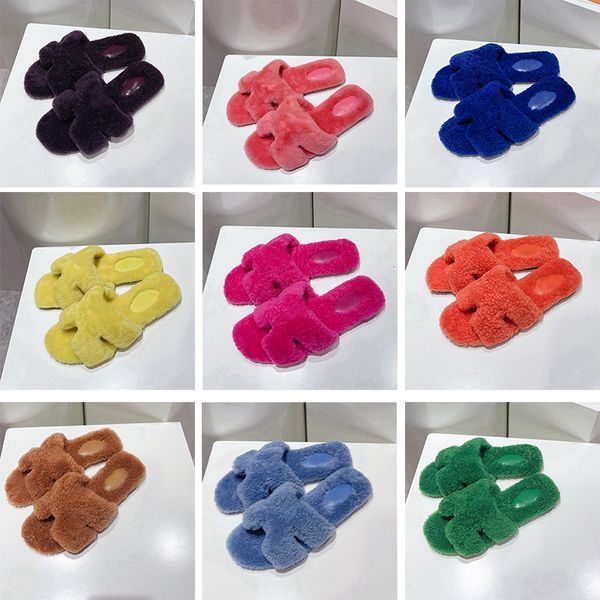 designer sandals women's oran sandals flat shoes wool material creates an avant-garde and comfortable style, Black
designer sandals women's oran sandals flat shoes wool material creates an avant-garde and comfortable style, Black