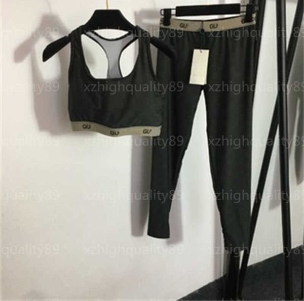 womens sportswear yoga wear tracksuit women two piece set letter webbing waist cinching tank with chest pad stretchy skinny bottoms pants de, Gray
womens sportswear yoga wear tracksuit women two piece set letter webbing waist cinching tank with chest pad stretchy skinny bottoms pants de, Gray