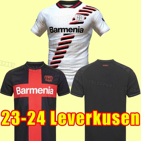 23-24 bayer 04 leverkusen soccer jerseys 2023 2024 paulinho tapsoba schick diaby ch. aranguiz wirtz frimpong adli hincapie football uniforms, Black;yellow
23-24 bayer 04 leverkusen soccer jerseys 2023 2024 paulinho tapsoba schick diaby ch. aranguiz wirtz frimpong adli hincapie football uniforms, Black;yellow