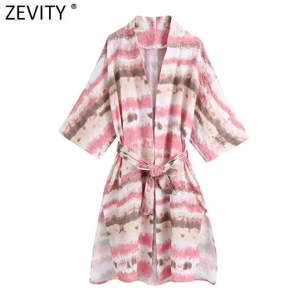 women's trench coats zevity 2021 women vintage color matching tie dyed printing split cardigan coat female bow sashes kimono chic summe, Tan;black
women's trench coats zevity 2021 women vintage color matching tie dyed printing split cardigan coat female bow sashes kimono chic summe, Tan;black