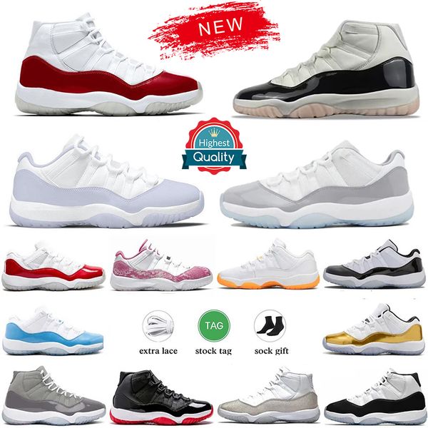 11 basketball shoes men women 11s cherry dmp pure violet unc citrus cement grey cool grey midnight navy dmp 25th trainers sneakers size 36-4
11 basketball shoes men women 11s cherry dmp pure violet unc citrus cement grey cool grey midnight navy dmp 25th trainers sneakers size 36-4