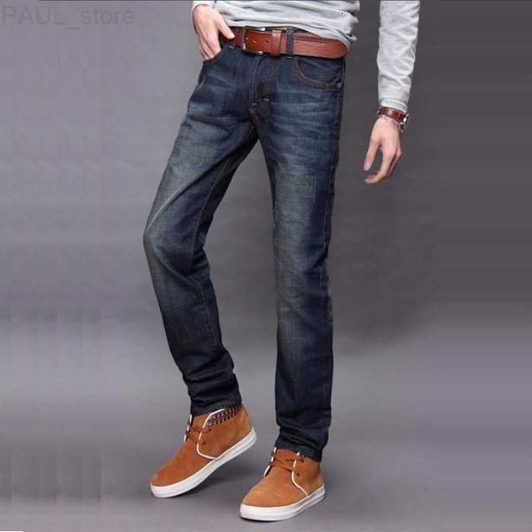 men's jeans men jeans denim long pants seluar panjang casual plus size pant jean lelaki dark blue regular l230724
men's jeans men jeans denim long pants seluar panjang casual plus size pant jean lelaki dark blue regular l230724