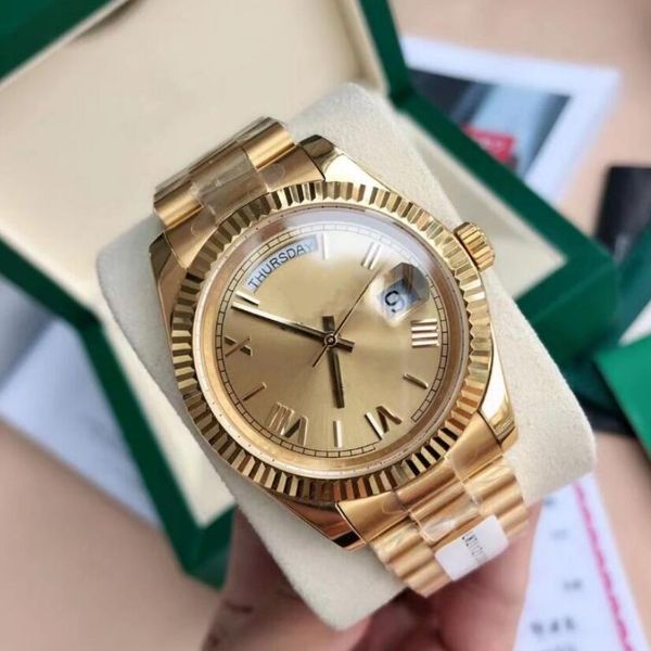 new qrrive with original box fashion men's watch 41mm automatic mechanical movement men's watches stainless steel strap sports -25, Slivery;brown
new qrrive with original box fashion men's watch 41mm automatic mechanical movement men's watches stainless steel strap sports -25, Slivery;brown