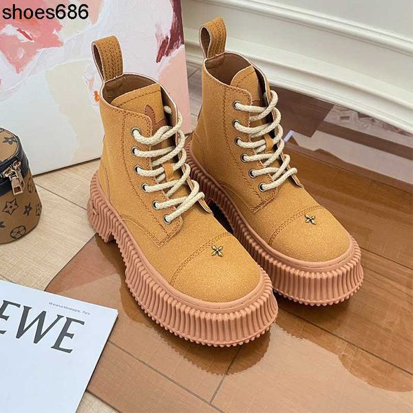 smfk short martin boots autumn and winter 2023 new wu xuanyi thick soled high leather big yellow boots four-leaf clover, Black
smfk short martin boots autumn and winter 2023 new wu xuanyi thick soled high leather big yellow boots four-leaf clover, Black