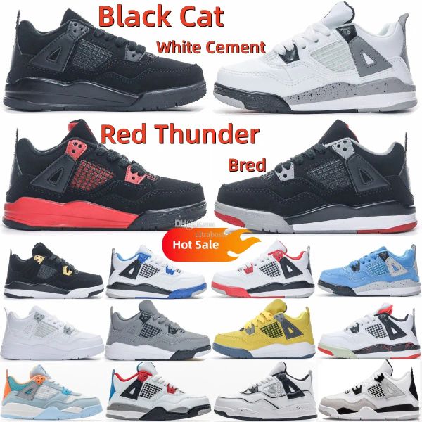kids shoes basketball toddlers 4 4s black sneakers boys girls cat designer military trainers youth kid shoe children bred fire red thunder u
kids shoes basketball toddlers 4 4s black sneakers boys girls cat designer military trainers youth kid shoe children bred fire red thunder u