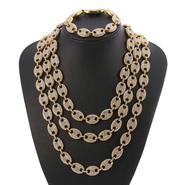 european and american hiphop hipster coffee bean oval cuban chains necklace net red ins exaggerated diamond nightclub dance acces3949914, Silver
european and american hiphop hipster coffee bean oval cuban chains necklace net red ins exaggerated diamond nightclub dance acces3949914, Silver