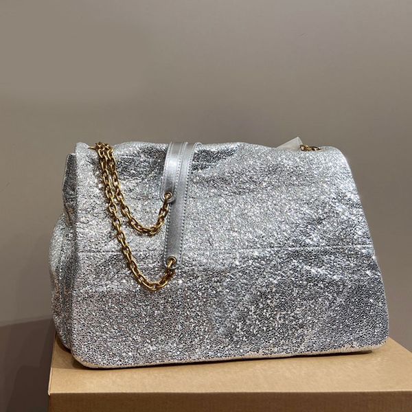 women tote bag chain shoulder cross body purse sequin decoration flap messenger bags classic letter print gold hardware letter buckle lady h
women tote bag chain shoulder cross body purse sequin decoration flap messenger bags classic letter print gold hardware letter buckle lady h