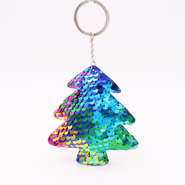 fashion sequin christmas tree keychain reflective double-sided sequin keychain car pendant, Silver
fashion sequin christmas tree keychain reflective double-sided sequin keychain car pendant, Silver