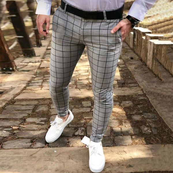 mens pants man casual plaid suit business work formal for men dress straight leisure slim fit trousers clothing 230724, Black
mens pants man casual plaid suit business work formal for men dress straight leisure slim fit trousers clothing 230724, Black