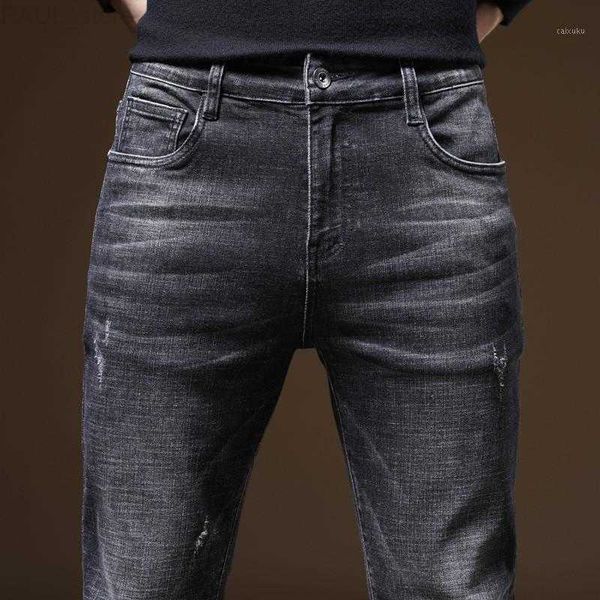men's jeans 2021 black classic style slim fit stretch denim pants male brand clothes l230724, Blue
men's jeans 2021 black classic style slim fit stretch denim pants male brand clothes l230724, Blue