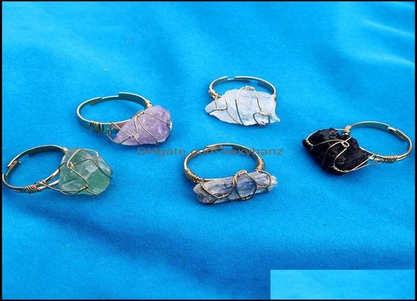 band rings jewelry natural crystal stone ring irregar wrap women men healing amethysts fluorite gold-color resizable quar dhhxt9651509, Silver
band rings jewelry natural crystal stone ring irregar wrap women men healing amethysts fluorite gold-color resizable quar dhhxt9651509, Silver