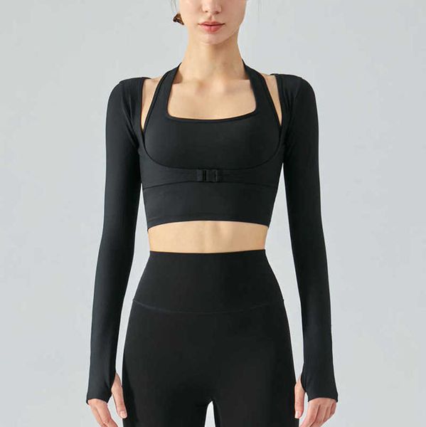 designer lululemens women t shirt yoga suit with chest pad autumn and winter long sleeved sports quick drying women's training dance su, White
designer lululemens women t shirt yoga suit with chest pad autumn and winter long sleeved sports quick drying women's training dance su, White