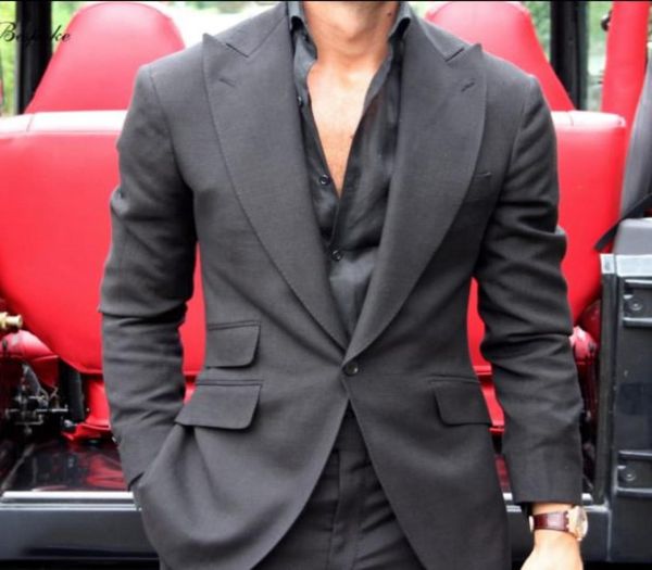 brand new dark grey mens wedding tuxedos popular groom groomsmen tuxedos man blazers jacket excellent 2 piece suitsjacketpantst4651147, Black;gray
brand new dark grey mens wedding tuxedos popular groom groomsmen tuxedos man blazers jacket excellent 2 piece suitsjacketpantst4651147, Black;gray