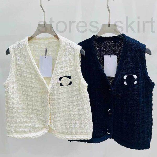 women's knits & tees designer knitted v-neck sleeveless cardigan vest loose versatile letter embroidery 2023 new 1qgp, White
women's knits & tees designer knitted v-neck sleeveless cardigan vest loose versatile letter embroidery 2023 new 1qgp, White