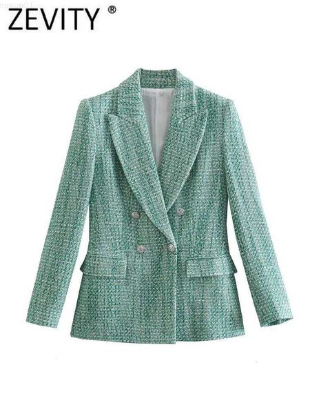 women's suits blazers zevity new women fashion double breasted tweed woolen flap pocket blazer coat female notched collar chic veste su, White;black
women's suits blazers zevity new women fashion double breasted tweed woolen flap pocket blazer coat female notched collar chic veste su, White;black