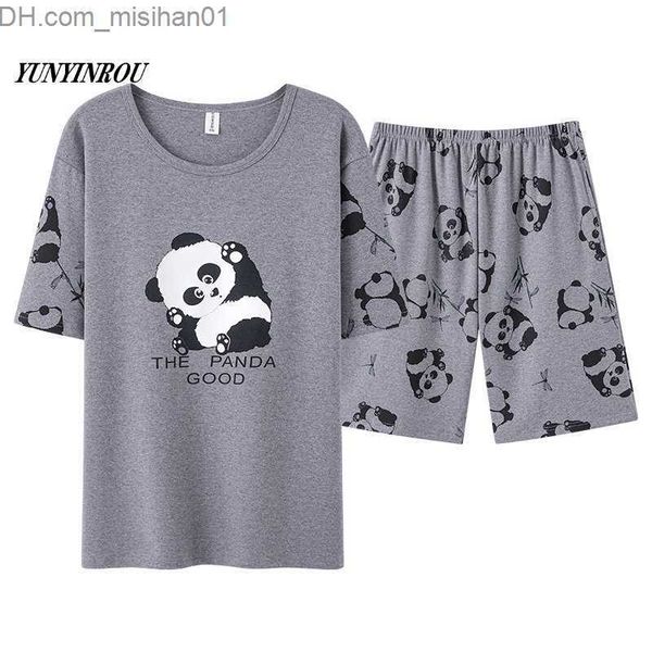 men's sleepwear summer size 4xl cartoon panda big boy pajamas knitted men's pajamas set pajamas z230725, Black;brown
men's sleepwear summer size 4xl cartoon panda big boy pajamas knitted men's pajamas set pajamas z230725, Black;brown