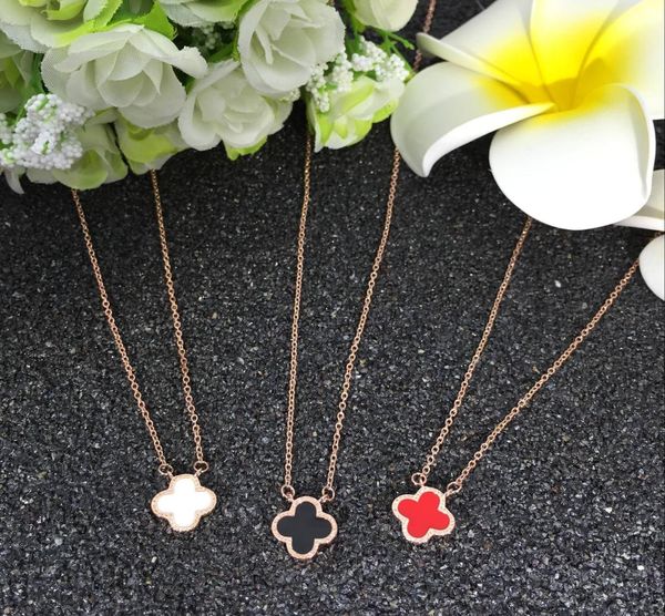 clover pendant necklace female titanium steel jewelry japanese and korean fashion clavicle chain girlfriend student birthday gift3676692, Silver
clover pendant necklace female titanium steel jewelry japanese and korean fashion clavicle chain girlfriend student birthday gift3676692, Silver
