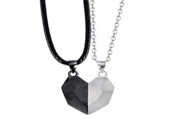 creative new retro alloy half core chain collar heart magnetic couple necklace lovers de pareja necklace95987381424866, Silver
creative new retro alloy half core chain collar heart magnetic couple necklace lovers de pareja necklace95987381424866, Silver