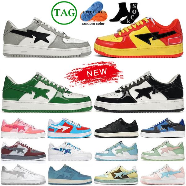 2023 bapestars shoes designers casual shoes black white blue platform patent sk8 sk leather green multi split blue jjjjound brown ivory men
2023 bapestars shoes designers casual shoes black white blue platform patent sk8 sk leather green multi split blue jjjjound brown ivory men