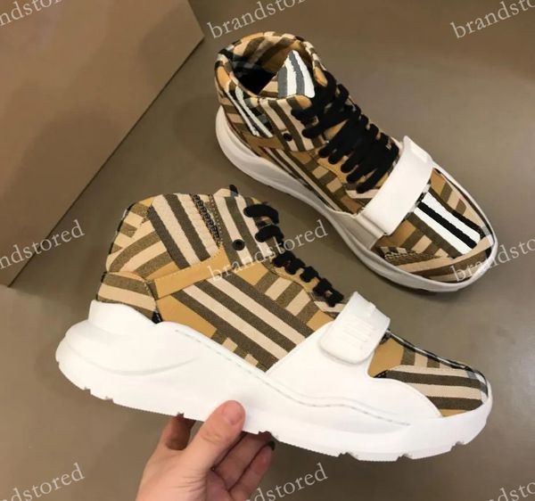 casual shoes designer men sneakers check platform trainer classic stripe sneaker vintage trainers cotton grid brand high running s, Black
casual shoes designer men sneakers check platform trainer classic stripe sneaker vintage trainers cotton grid brand high running s, Black