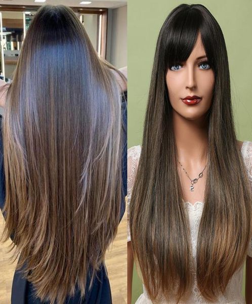 synthetic wigs alan eaton long straight hair for women ombre black dark brown cosplay daily party heat resistant with bangs4931556
synthetic wigs alan eaton long straight hair for women ombre black dark brown cosplay daily party heat resistant with bangs4931556