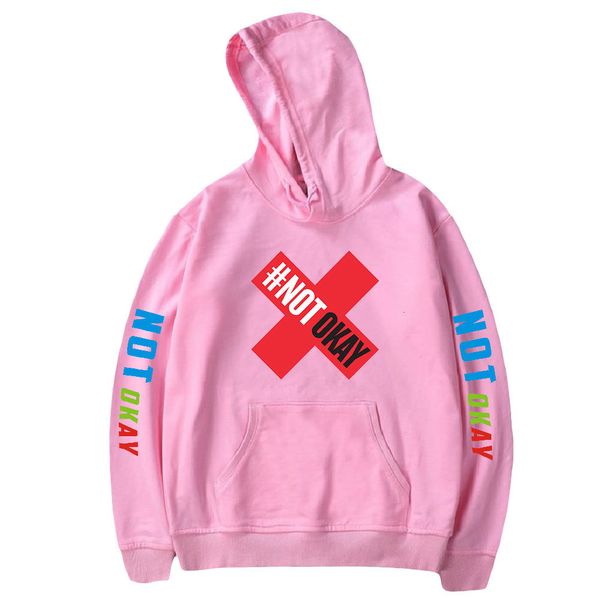 womens hoodies sweatshirts not okay harajuku printing trendy personalised hoodie streetwear pullover unique fashion high street 230725, Black
womens hoodies sweatshirts not okay harajuku printing trendy personalised hoodie streetwear pullover unique fashion high street 230725, Black