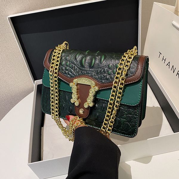 wholesale ladies shoulder bags fashion 6 colors niche design crocodile chain bag stereotypes thickened embossed leather handbag carved buckl
wholesale ladies shoulder bags fashion 6 colors niche design crocodile chain bag stereotypes thickened embossed leather handbag carved buckl