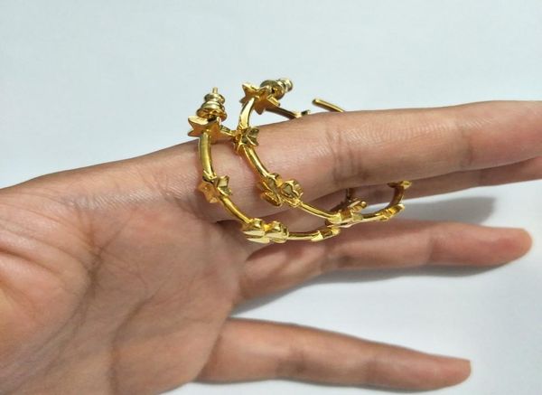 fashion gold star bees letter hoop earrings ear stud eardrop bijoux fo lady women bride party wedding lovers gift luxury designer 8884901, Golden;silver
fashion gold star bees letter hoop earrings ear stud eardrop bijoux fo lady women bride party wedding lovers gift luxury designer 8884901, Golden;silver