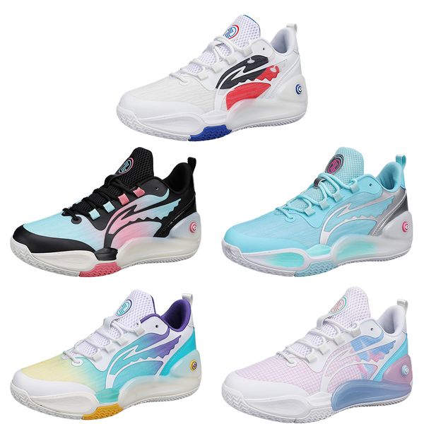2023 wear-resistant multi-colored basketball shoes men white purple yellow blue trainers outdoor sports sneakers
2023 wear-resistant multi-colored basketball shoes men white purple yellow blue trainers outdoor sports sneakers