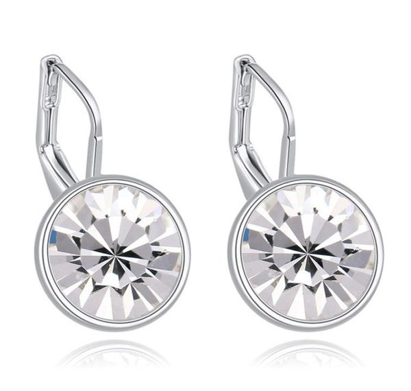 bella mini pierced dangle earrings made with original austrian elements white filled clear crystal gift for women for valenti4798076, Silver
bella mini pierced dangle earrings made with original austrian elements white filled clear crystal gift for women for valenti4798076, Silver