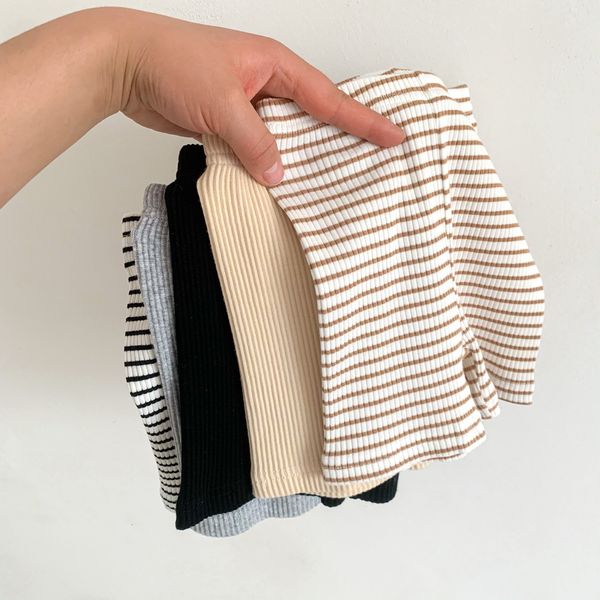 shorts 2023 summer baby trousers pants ribbed elastic striped children s casual infant clothing kids toddler boys girl clothes 230724, Black
shorts 2023 summer baby trousers pants ribbed elastic striped children s casual infant clothing kids toddler boys girl clothes 230724, Black