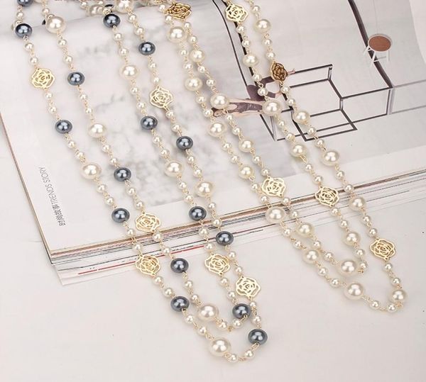 fashion designer luxury classic style hollow roses elegant bright pearls long sweater statement necklace for woman4952036, Black
fashion designer luxury classic style hollow roses elegant bright pearls long sweater statement necklace for woman4952036, Black