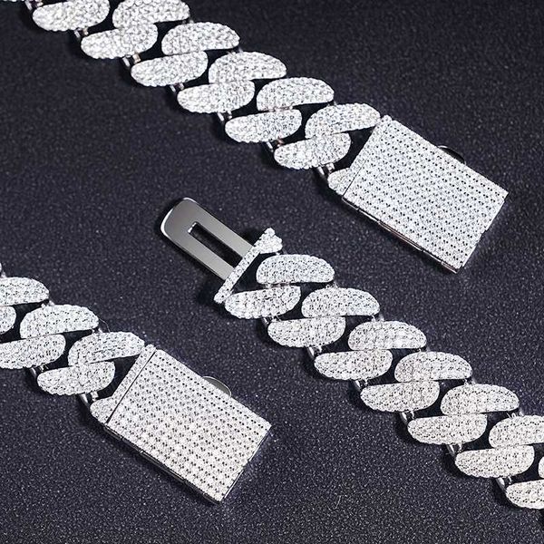 sicgem selling 8 inches 15 mm width hip hop 925 sterling silver mens moissanite cuban chains
sicgem selling 8 inches 15 mm width hip hop 925 sterling silver mens moissanite cuban chains