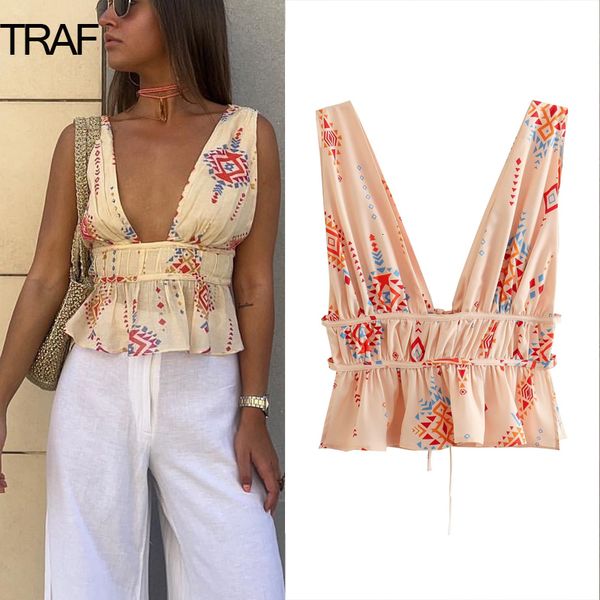 women's tanks camis traf print tube summer 2023 vneck off shoulder sleeveless backless female tank korean ladies halter 230724, White
women's tanks camis traf print tube summer 2023 vneck off shoulder sleeveless backless female tank korean ladies halter 230724, White