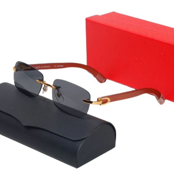 rimless sunglasses designer men fashion rectangle sunglasses women gold wooden frame glasses antireflection anti uv adumbral outdoor driving, White;black
rimless sunglasses designer men fashion rectangle sunglasses women gold wooden frame glasses antireflection anti uv adumbral outdoor driving, White;black