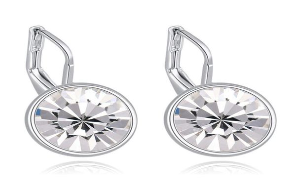 bella mini pierced dangle earrings made with original austrian elements white filled clear crystal gift for women for valenti1205317, Silver
bella mini pierced dangle earrings made with original austrian elements white filled clear crystal gift for women for valenti1205317, Silver