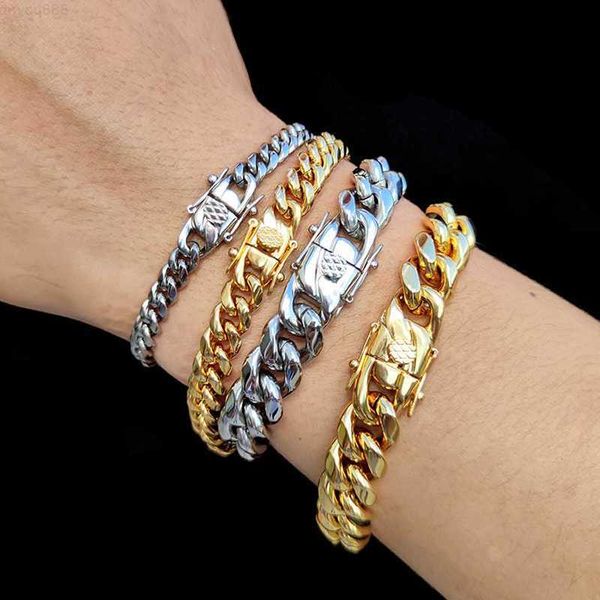 hip hop cuban link bracelet mens stainless steel cuban link chain 18k gold plated cuban bracelet, Silver
hip hop cuban link bracelet mens stainless steel cuban link chain 18k gold plated cuban bracelet, Silver