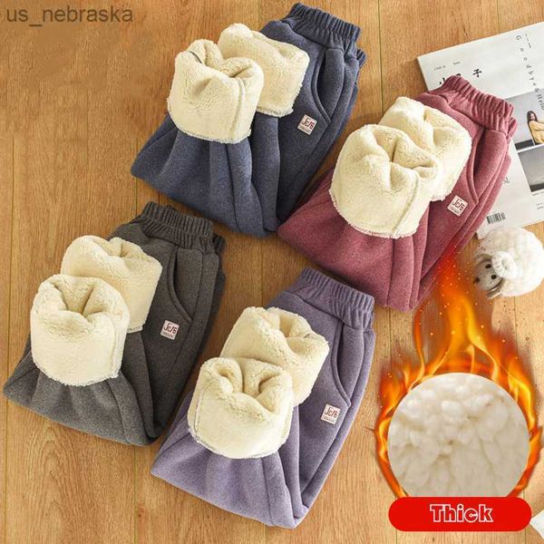 30 degree winter kids clothes boys sweatpants for girls casual sports loose pants thick cashmere velvet long trousers 314 year l230518, Blue
30 degree winter kids clothes boys sweatpants for girls casual sports loose pants thick cashmere velvet long trousers 314 year l230518, Blue
