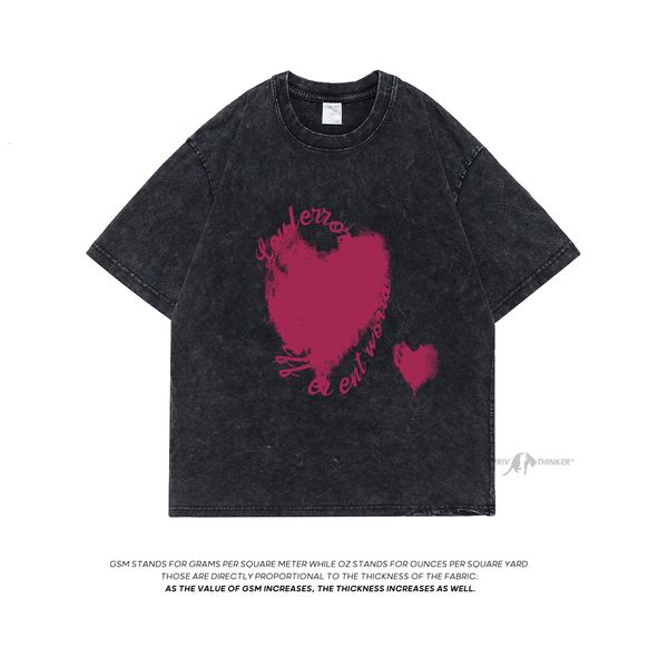 women's tshirt extfine heart graphic print streetear summerr t shirt for woman vintage distressed oversized tshirt tees y2k 230724, White
women's tshirt extfine heart graphic print streetear summerr t shirt for woman vintage distressed oversized tshirt tees y2k 230724, White