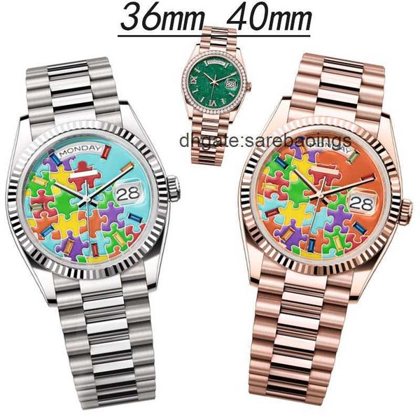 st9 mens watches with diamond 40mm week date automatic machine 36mm ladies watch gold 904l stainless day steel strap sapphire hidden folding, Slivery;golden
st9 mens watches with diamond 40mm week date automatic machine 36mm ladies watch gold 904l stainless day steel strap sapphire hidden folding, Slivery;golden