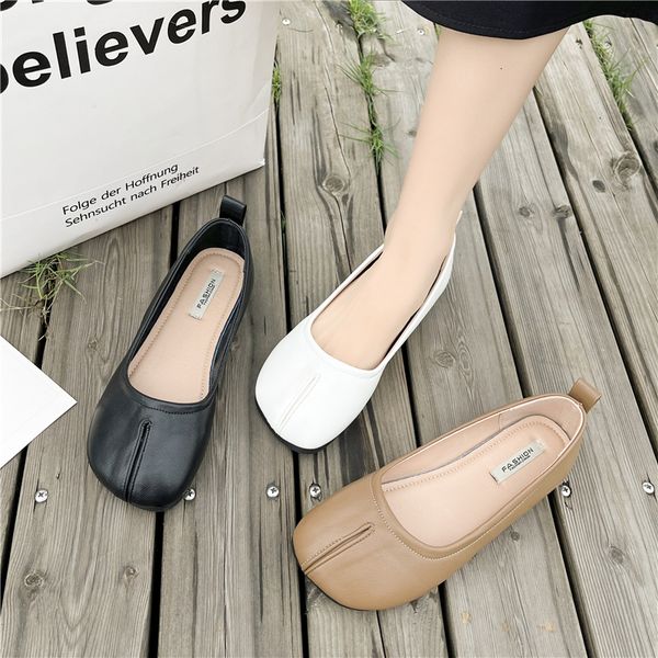dress shoes flats casual single shoe's 2023 trends tabi fashion brown soft leather oxfords comfortable commute loafers 230724, Black
dress shoes flats casual single shoe's 2023 trends tabi fashion brown soft leather oxfords comfortable commute loafers 230724, Black