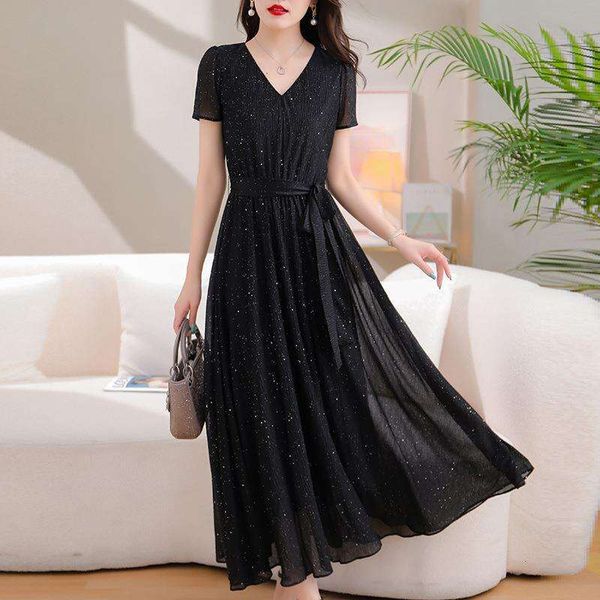 summer western style womens clothing fashionable ultra slim figure flattering temperament black v neck high waisted, Black;gray
summer western style womens clothing fashionable ultra slim figure flattering temperament black v neck high waisted, Black;gray