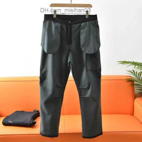 men's pants autumn winter arc designer pants mens plush thickened windproof waterproof trousers fashion casual sweatpants trend z230726, Black
men's pants autumn winter arc designer pants mens plush thickened windproof waterproof trousers fashion casual sweatpants trend z230726, Black