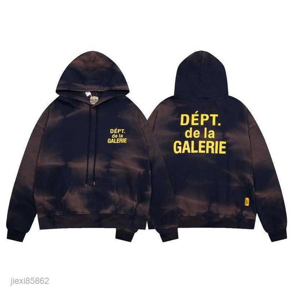 men t-shirt dep cotton fashion designer casual brand lettering wash hoodie round loose oversize, Black
men t-shirt dep cotton fashion designer casual brand lettering wash hoodie round loose oversize, Black