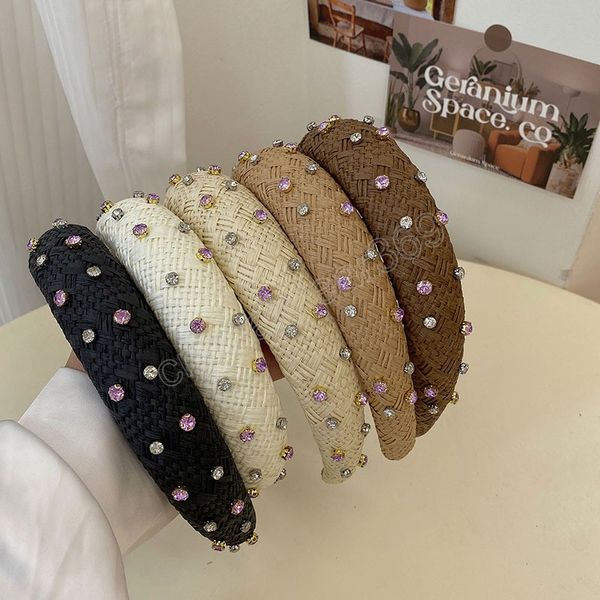 high grade lafite grass woven rhinestone headbands fashion hair accessories women's trend hairband hair band hoop girl headwear, Slivery;white
high grade lafite grass woven rhinestone headbands fashion hair accessories women's trend hairband hair band hoop girl headwear, Slivery;white